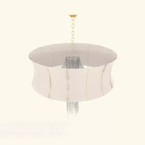 Simple Style Generous Chandelier 3d model