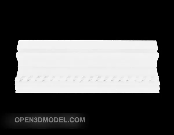 Simple Style Home Corner Molding 3d model Simple Style Home Corner Molding 3d model