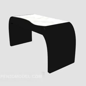 Simple Style Home Desk 3d model