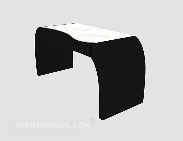 Simple Style Home Desk 3d model Simple Style Home Desk 3d model
