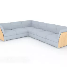 Simple Style Modern Sofa 3d model