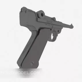 Simple Submachine Gun 3d model