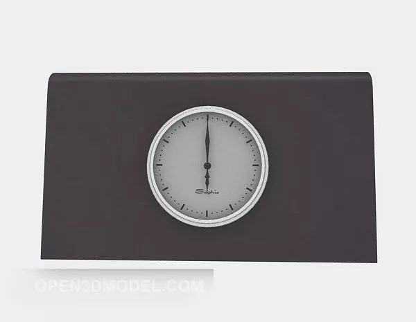 Simple Wall Clock V1 3d model Simple Wall Clock V1 3d model