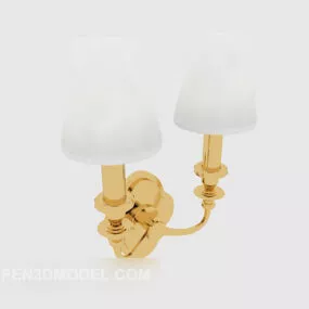 Simple Wall Lamp V3 3d model