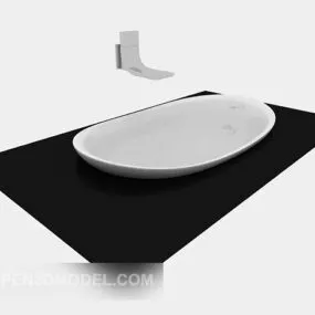 Simple Washbasin 3d model