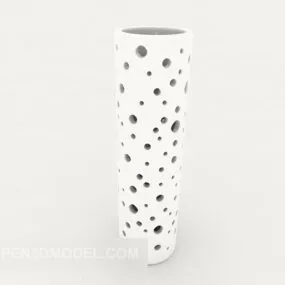 Simple White Furnishings 3d model