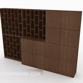 Simple Wine Cabinet, Locker 3d model