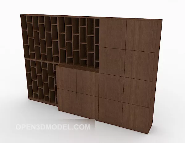Rustic Steel Locker 3d model