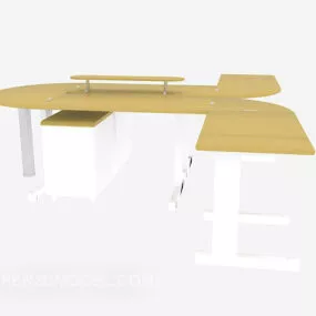 Single Desk 3d model