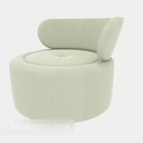 Single Home Sofa Upholstery 3d model