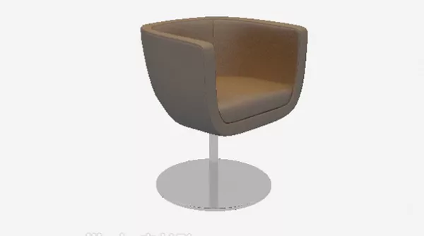 Single Leisure Chair 3d model Single Leisure Chair 3d model
