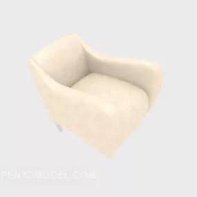 Single Simple Sofa 3d model