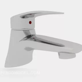Single Tap Kitchen Sink 3d model