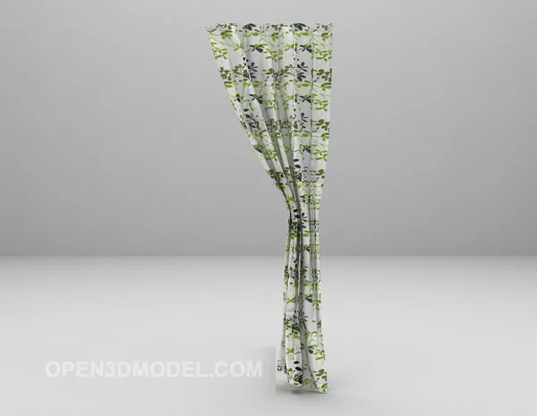 Small Fresh Curtains 3d model Small Fresh Curtains 3d model
