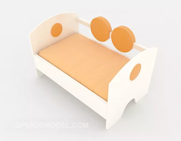 Small Children’s Bed 3d model Small Children’s Bed 3d model
