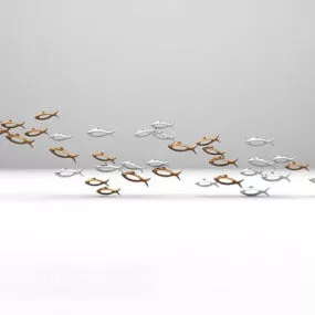 Small Fish Decoration 3d model