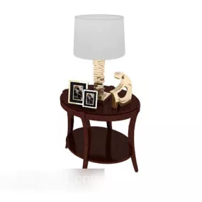 Small Lacquer Edge Table 3d model