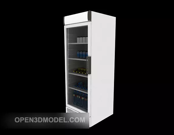 Siemens Refrigerator Open Door 3d model