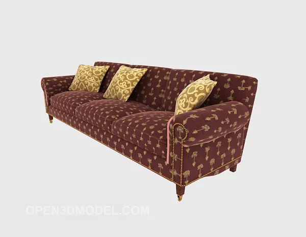 Multi-seaters Sofa 3d model Multi-seaters Sofa 3d model