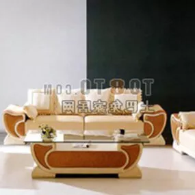 Sofa Moderns Style 3d model