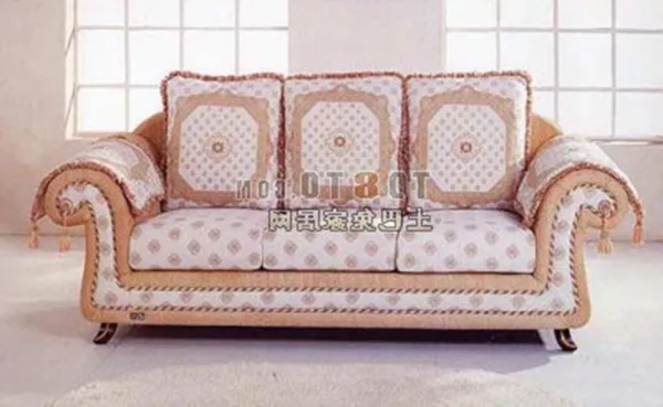 Sofa Vintage Pattern 3d model Sofa Vintage Pattern 3d model