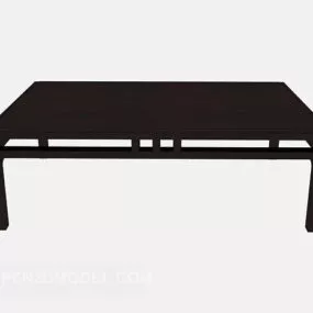 Solid Wood Case Table 3d model