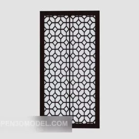 Solid Wood Black Screen 3d model