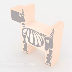 Solid Wood Children’s Toys 3d model