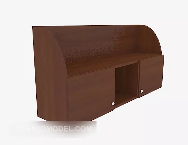 Solid Wood Closet Furniture 3d model Solid Wood Closet Furniture 3d model