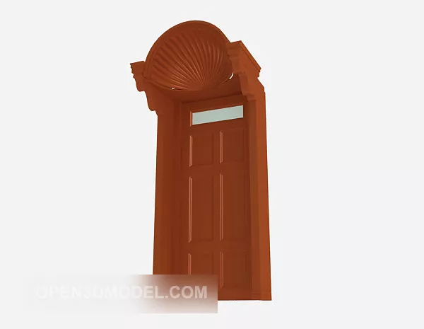 Modern Door Panel 3d model