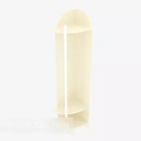 Solid Wood Fresh Display Cabinet 3d model