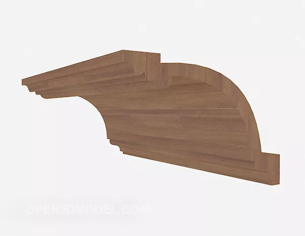 Gypsum Line Antique Shape 3d model