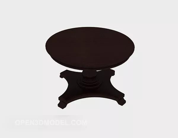 Living Room Side Table Solid Wood 3d model Living Room Side Table Solid Wood 3d model