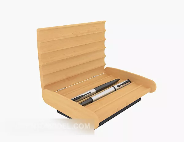 Pens In Pot Holder 3d model