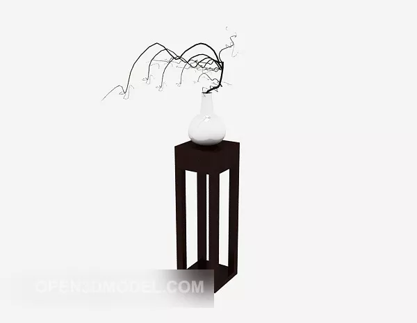 Wine Rack Display Shelf 3d model