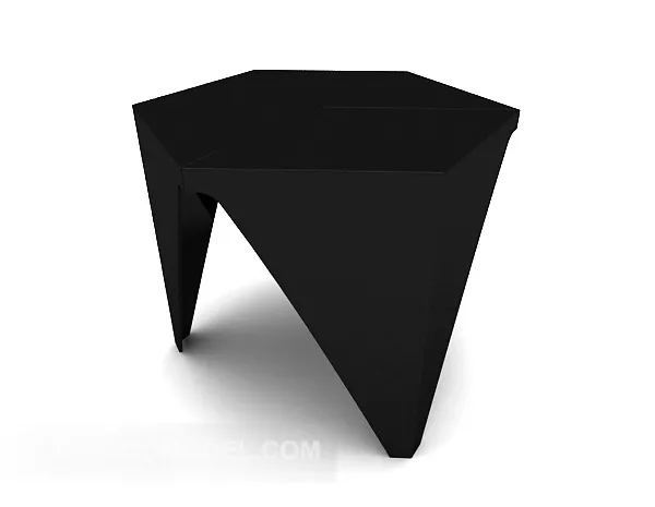 Solid Wood Simple Leisure Stool 3d model Solid Wood Simple Leisure Stool 3d model