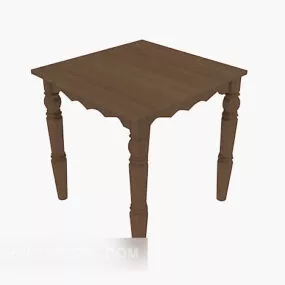 Southeast Asia Side Table 3d model