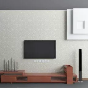 Southeast Asia Tv Wall Furniture 3d model