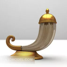Southeast Asia Jewelry Golden Luxury 3d model