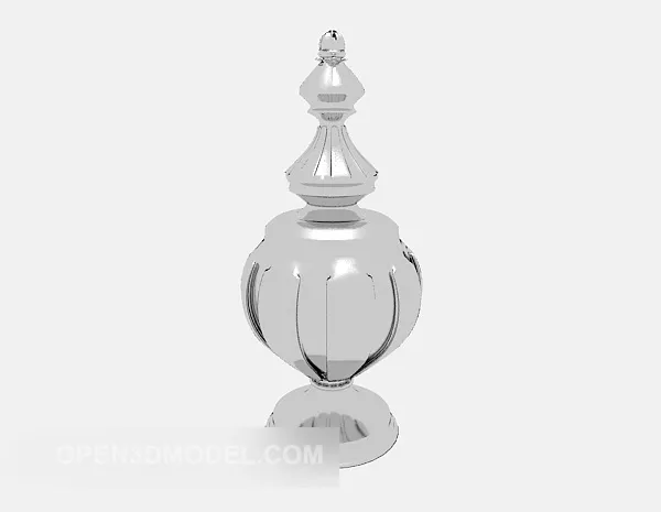 Southeast Asian Decorative Ware 3d model Southeast Asian Decorative Ware 3d model