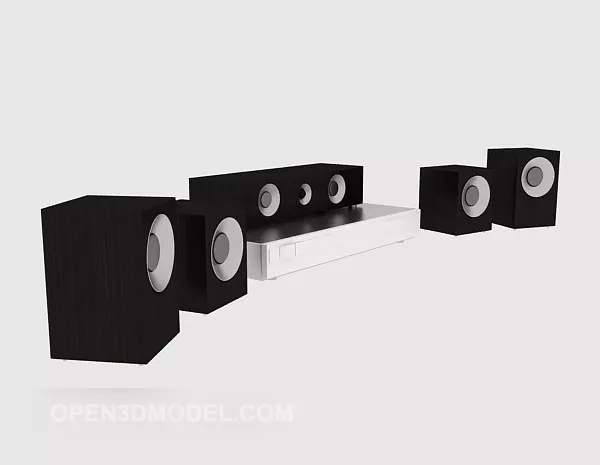 Small Table Speaker 3d model