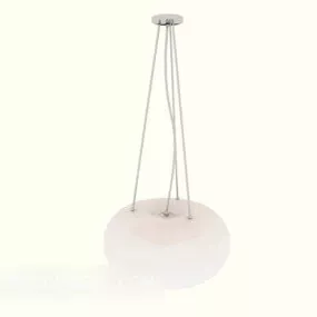 Spherical Minimalist Chandelier 3d model