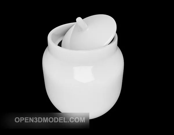 Stainless Steel Water Bottle 3d model
