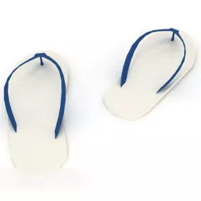 Splint Slipper Furniture 3d model