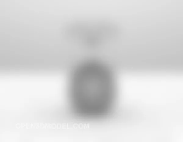 Industrial Pipeline 3d model