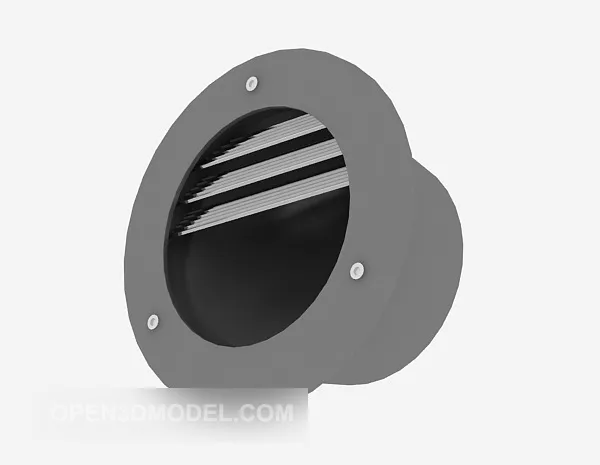 Track Spotlight Modern Lamp 3d model