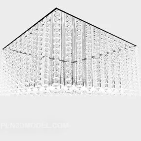 Square Chandelier 3d model