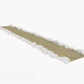 Stone Trail Landscape 3d model