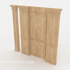 Stone Background Wall 3d model