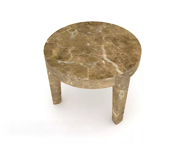 Old Wood Bench, Iron Frame Bench 3d model